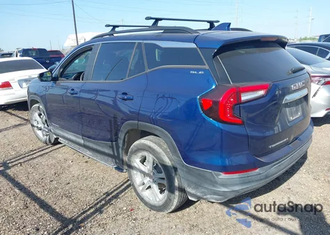 2022 GMC Terrain Fwd Sle from USA, damaged, VIN 3GKALMEV8NL262340